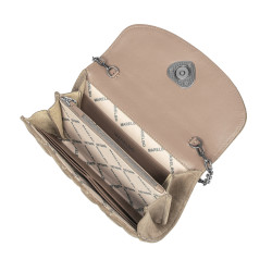 Bolso de mujer de hombro 048g 01 ante arenisca