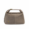 Bolso de mano para mujer 037-1g ante color arenisca
