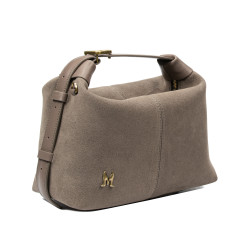 Bolso de mano para mujer 037-1g ante color arenisca