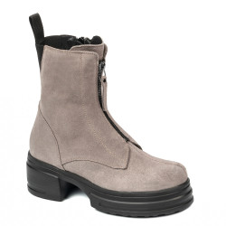 Botines mujer 3418 arena ante