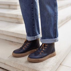 Botas de hombre 4152 índigo combinado lifestyle