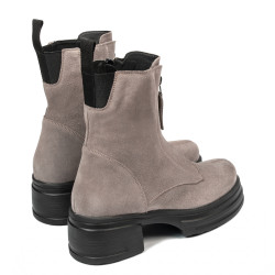 Botines mujer 3418 arena ante