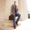 Zapatos casuales hombre 989 marrón ante lifestyle