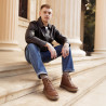 Botas hombre 4152 marrón combinado lifestyle