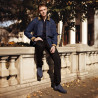 Zapatos casuales para hombre 989 azur velur lifestyle