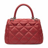 Bolso de mujer de hombro 049g 01 rojo safiano