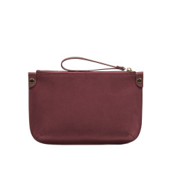 Bolso de mano para mujer 211g burgundy camoscio