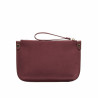 Bolso de mano para mujer 211g burgundy camoscio
