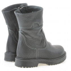 Botines niños pequeños 27c negro