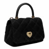 Bolso de mujer de hombro 049g ante negro