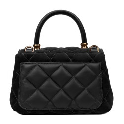 Bolso de mujer de hombro 049g ante negro