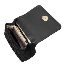 Bolso de mujer de hombro 049g ante negro