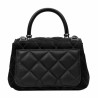 Bolso de mujer de hombro 049g 01 ante negro