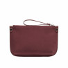 Bolso de mano para mujer 211g 01 burdeos camoscio