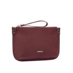 Bolso de mano para mujer 211g 01 burdeos camoscio