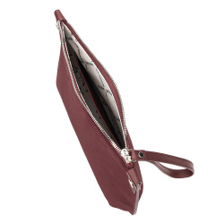 Bolso de mano para mujer 211g 01 burdeos camoscio