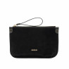 Bolso de mano para mujer 211g suede black