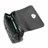 Bolso de mujer de hombro 049g 01 negro caviar