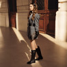 Botas mujer 3420 negro lifestyle