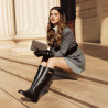 Botas mujer 3420 negro lifestyle