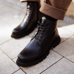 Botas de hombre 4151 negro lifestyle