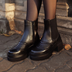 Botines de mujer 3413 negro lifestyle