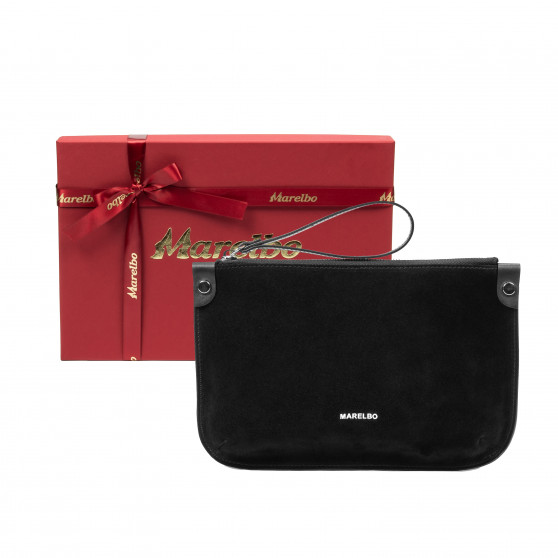 Bolso de mano para mujer 211g 01 ante negro