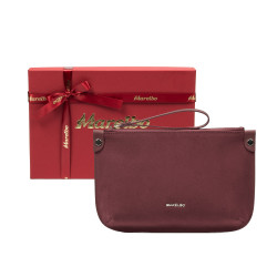 Bolso de mano para mujer 211g 01 burdeos camoscio