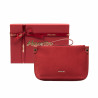 Bolso de mano para dama 211g 01 ante rojo