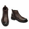 Botines para hombre 4155 a café