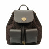 Mochila de mujer 308g suede café