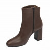 Botines de tacón para mujer 1407 café