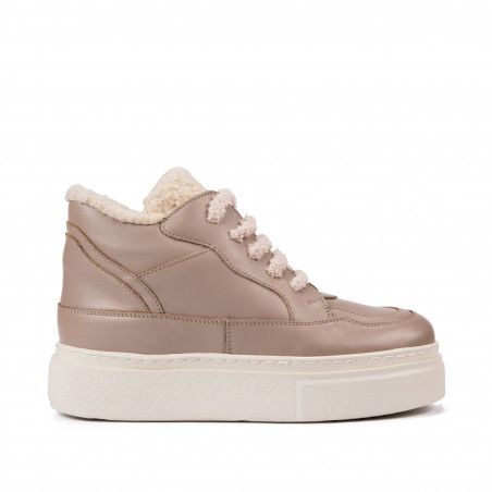 Botines de mujer 3403 capuchino