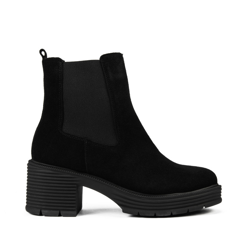 Botines de mujer 3385 bufo negro