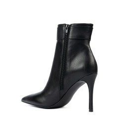 Botines con tacón para mujer 1400 negro