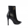 Botines con tacón para mujer 1400 negro