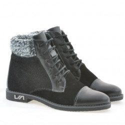 Botas de mujer 3281 negro combinado