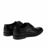 Zapatos elegantes para hombres 879 negro