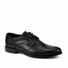 Zapatos elegantes para hombres 879 negro