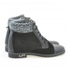 Botas de mujer 3281 negro combinado