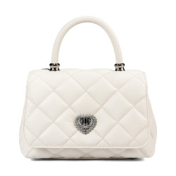 Bolso de mujer de hombro 049g 01 panna safiano
