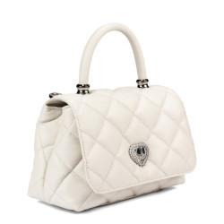 Bolso de mujer de hombro 049g 01 panna safiano