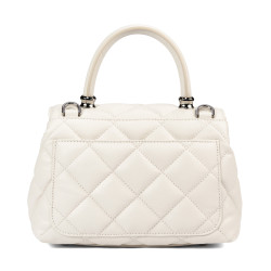 Bolso de mujer de hombro 049g 01 panna safiano