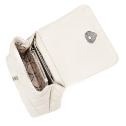 Bolso de mujer de hombro 049g 01 panna safiano