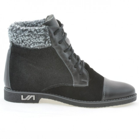 Botas de mujer 3281 negro combinado
