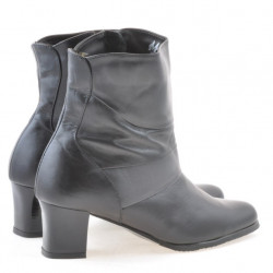 Botines de mujer 1122 negro+gris