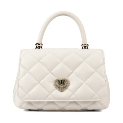 Bolso de mujer de hombro 049g panna saffiano