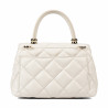 Bolso de mujer de hombro 049g panna saffiano