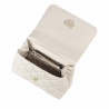 Bolso de mujer de hombro 049g panna saffiano