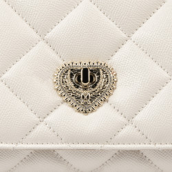 Bolso de mujer de hombro 049g panna saffiano